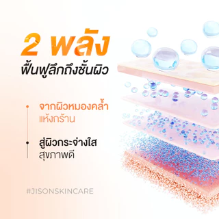 [เซ็ทคู่! งานผิวกระจก] Jison Vit C serum + Jison 11D Hya Serum จีซอน เซรั่มวิตซี + เซรั่มไฮยา งานผิวกระจก