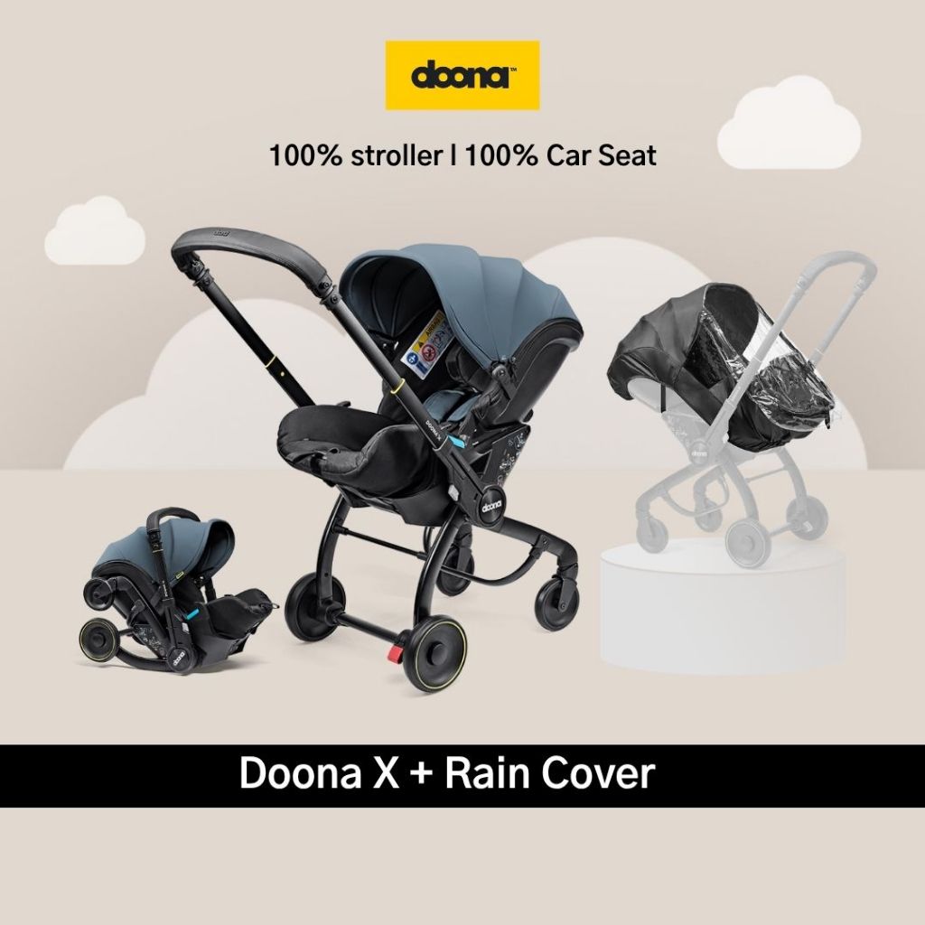 [Premium Babyshop] Doona X + Rain Cover