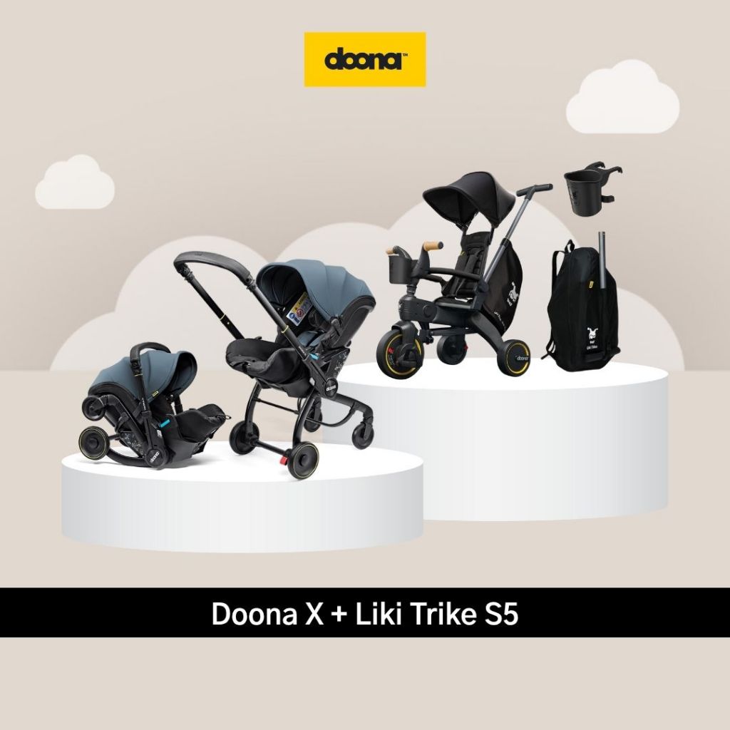 [Premium Babyshop] Doona X + Liki Trike S5