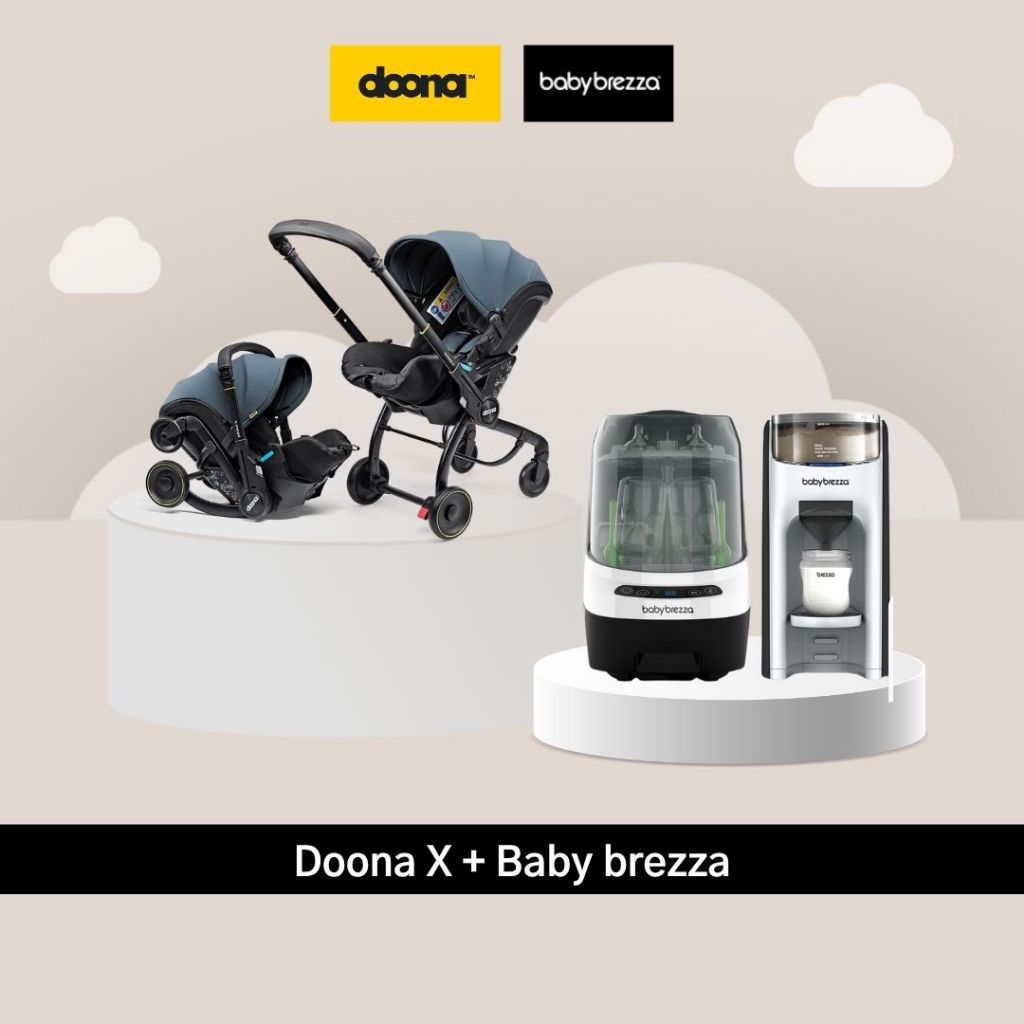 [Premium Babyshop] Doona X + Baby Brezza