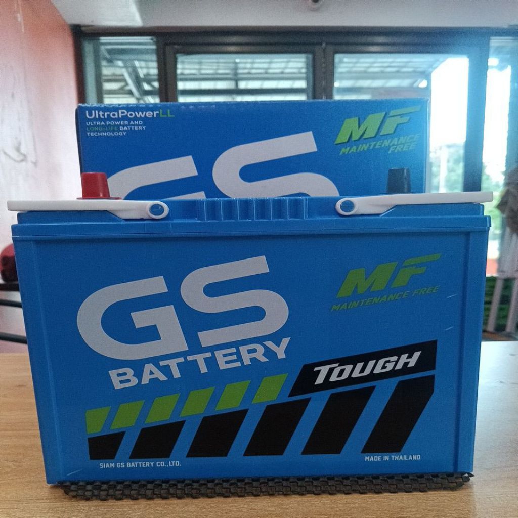 GS Battery 46B24L/R12V45Ah จีเอส แบตเตอรี่ 12 โวล์ 45 แอมป์