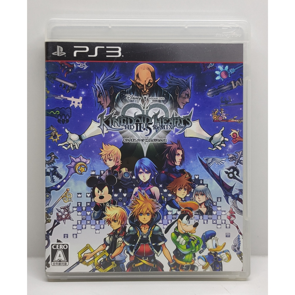 Kingdom Hearts HD 2.5 Remix [Z2,JP] แผ่นแท้ PS3 มือ2