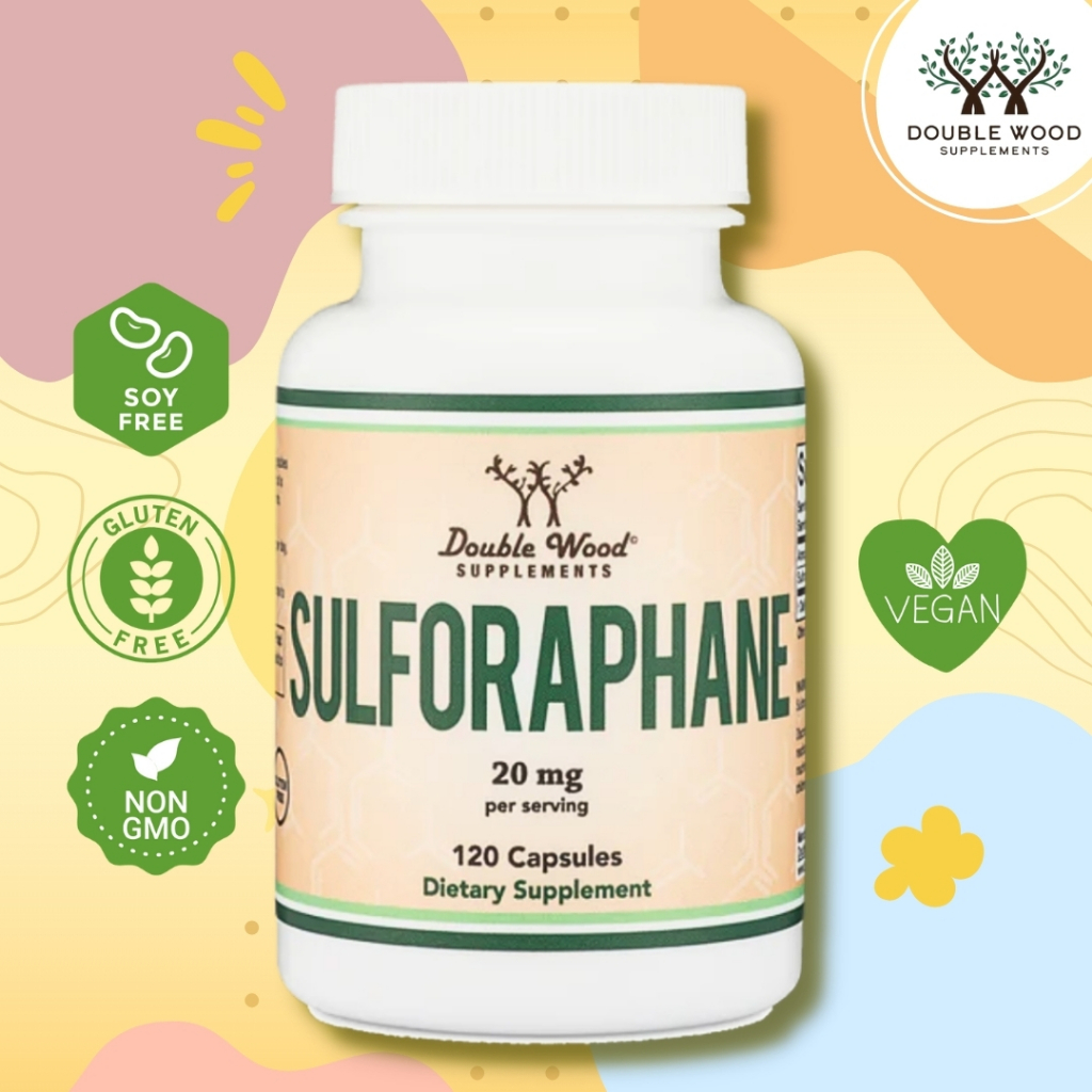 Sulforaphane by Double Wood ☘🍀บำรุงหัวใจ ข่วยระบบการย่อย🍀☘