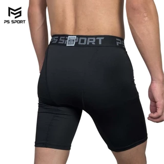 กางเกงรัดกล้ามเนื้อ ขาสั้น PS SPORT กางเกงรัดสั้น ออกกำลังกาย กางเกงรัด กีฬาฟุตบอล บาส วิ่ง ว่ายนํ้า