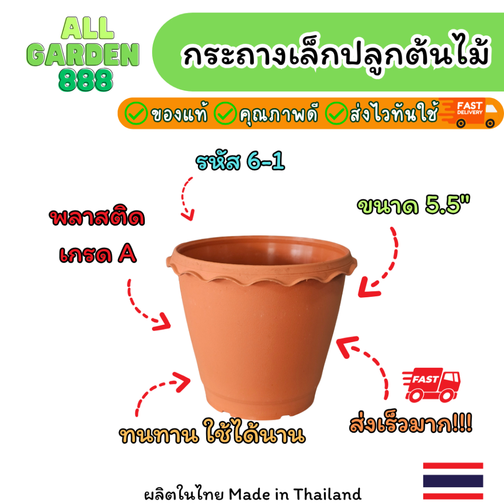 กระถางต้นไม้เล็ก กระถางพลาสติก สไตล์มินิมอล/โมเดิร์น กระถางกระบองเพชร กระถางแคคตัส กระถางเพาะปลูก ราคา ถูกที่สุด ดีลบีเคเค แกลเลอรีภาพที่ 5
