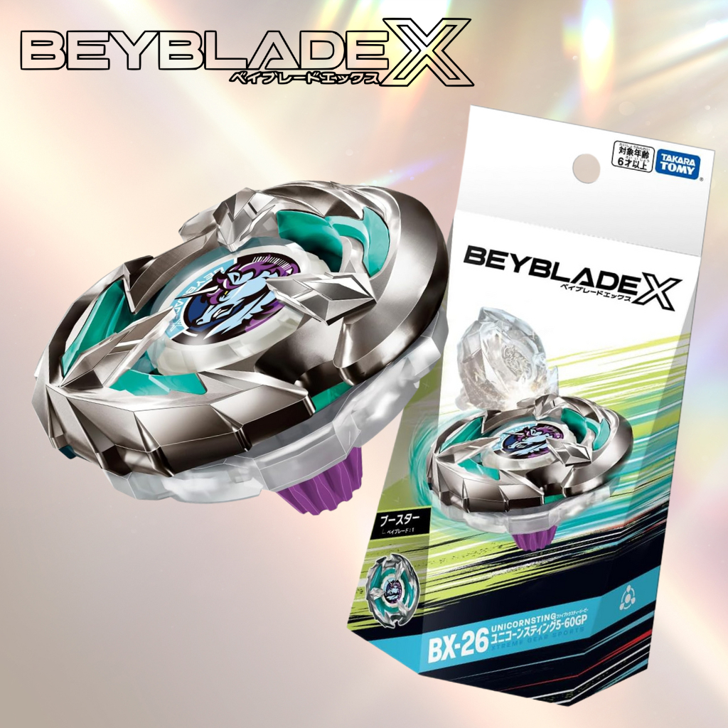 BEYBLADE X BX-26 Booster Unicorn Sting 5-60GP