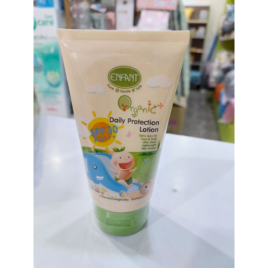 Enfantโลชั่นกันแดดเด็กอองฟอง SPF30 PA+++ Enfant 100ml หมดอายุ27-03-2028