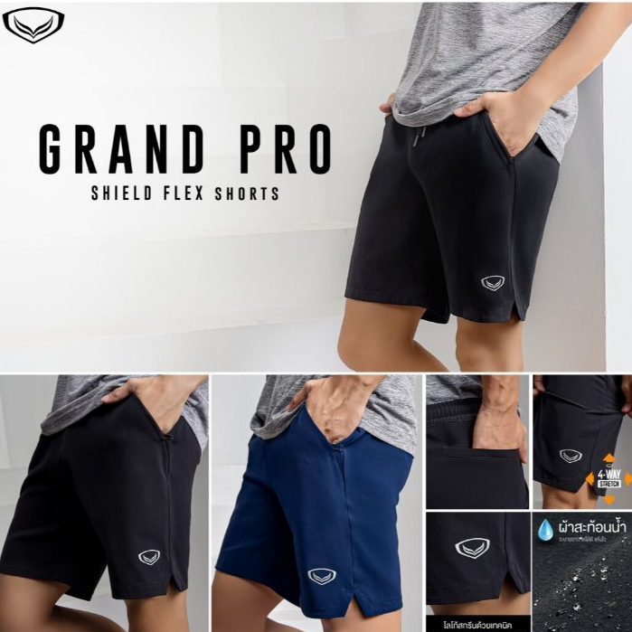 GRAND SPORT กางเกงขาสั้นแอคทิฟผ้ายืด รหัส : 002247