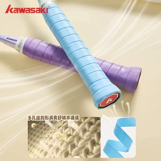 กริปยาง Kawasaki รุ่น K002 กริปพันด้ามแบดมินตัน ซับเหงื่อเยอะพิเศษ นุ่ม สำหรับคนเหงื่อมาก
