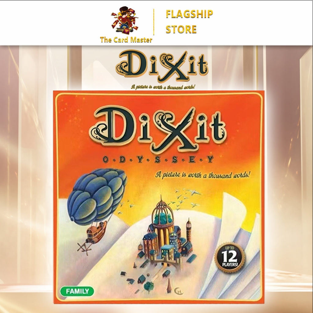 Dixit: Odyssey Board Game ดิกซ์อิท โอดิสซีย์ 12 ผู้เล่น