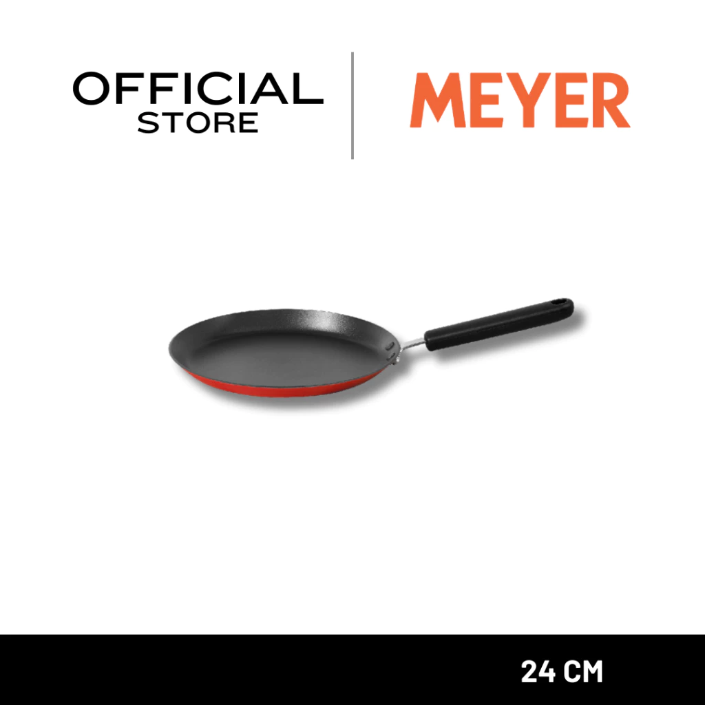 MEYER Bauhaus Induction กระทะเครป ขนาด 24 ซม. Crepe pan (14206-TE12)