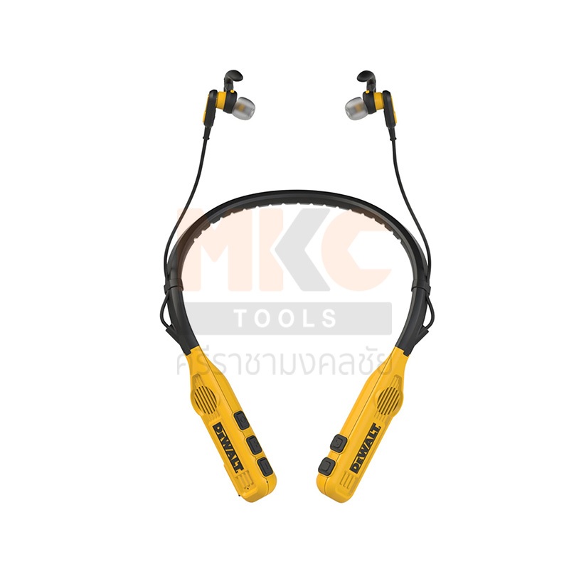 Dewalt หูฟัง ไร้สาย 2in1 DXMA1902093E แบบคล้องคอ