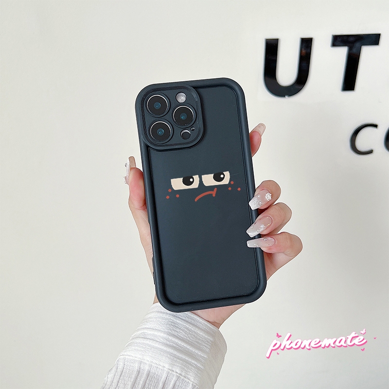 น่ารักยิ้มแสดงออกตลกเคสอ่อน เคส  OPPO A35 A16 A16s A7 A5s A12 A11K A15 A15s A54s A17 A17 A9 2020 A5 2020 A11