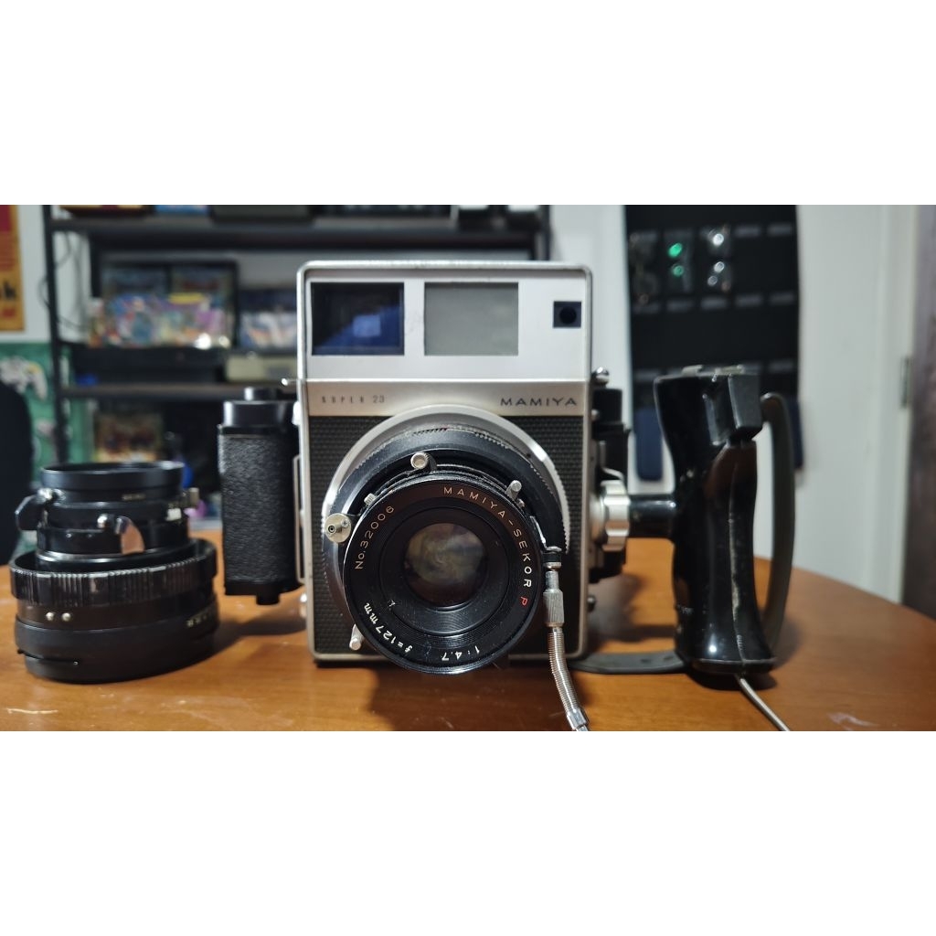 กล้องฟิล์ม medium format ระบบ RF ยีห้อ mamiya super 23