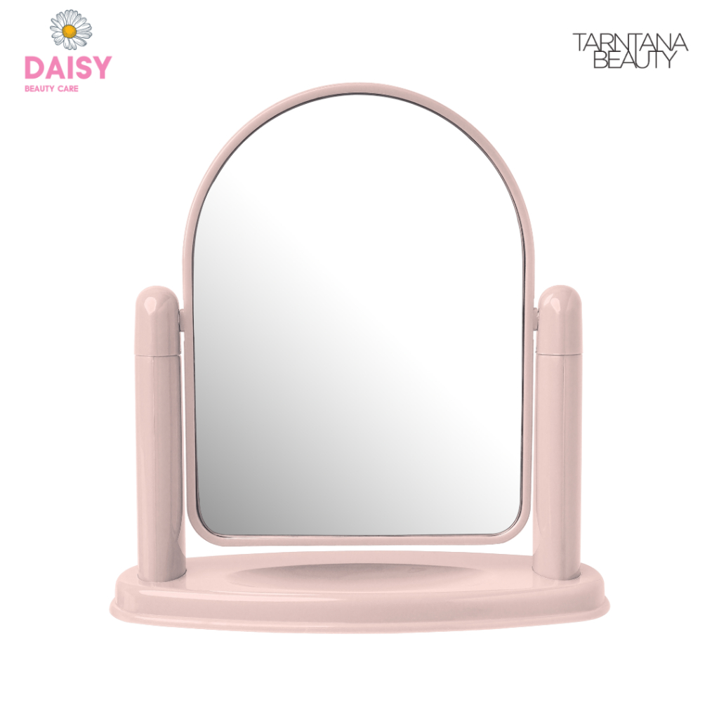 DAISY กระจกตั้งโต๊ะแต่งหน้าทรงโค้ง สีพาสเทล (MR336PT)