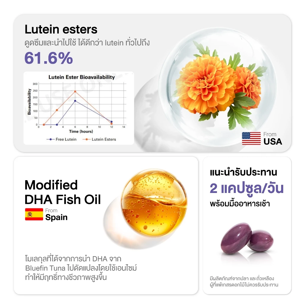 [ช้อปครบ รับฟรี]  Dr.PONG Luminexar Lutein Plus Maquiberry Extract วิตามินบำรุงสายตา ลดตาแห้งล้า ตาไม่พร่ามัว thumbnail 8