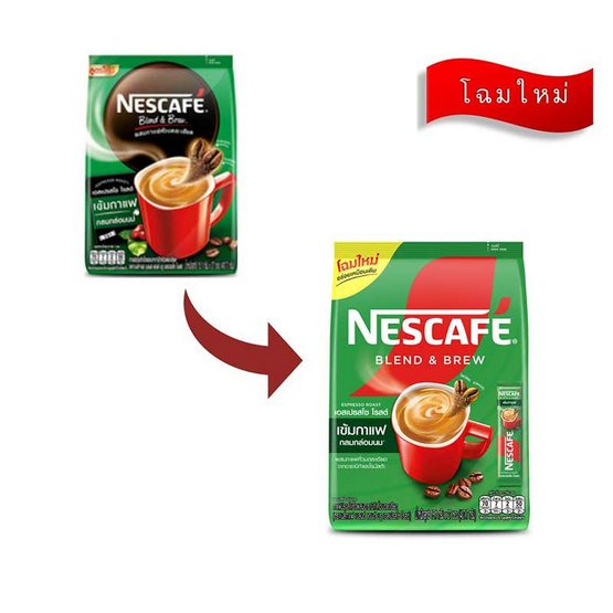 กาแฟปรุงสำเร็จ NESCAFÉ Blend & Brew 27 ซอง รูปที่ 2