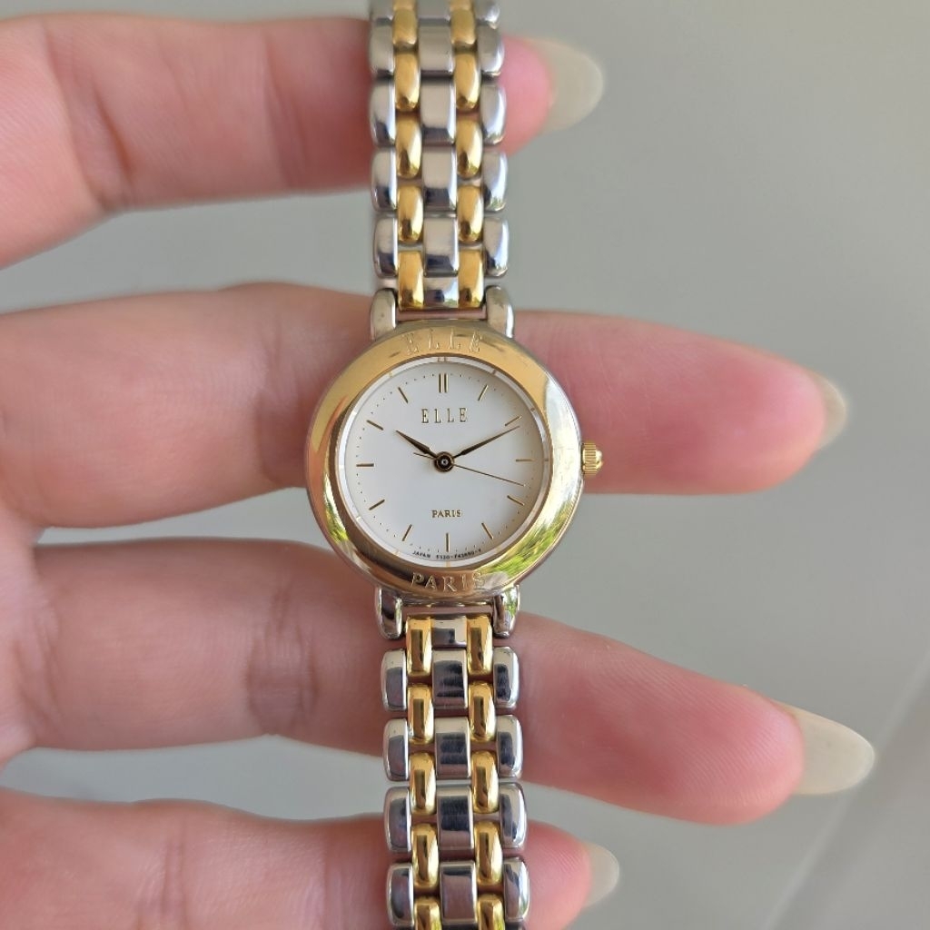 นาฬิกา ELLE Paris 🇨🇵 มือสองของแท้ 100%
