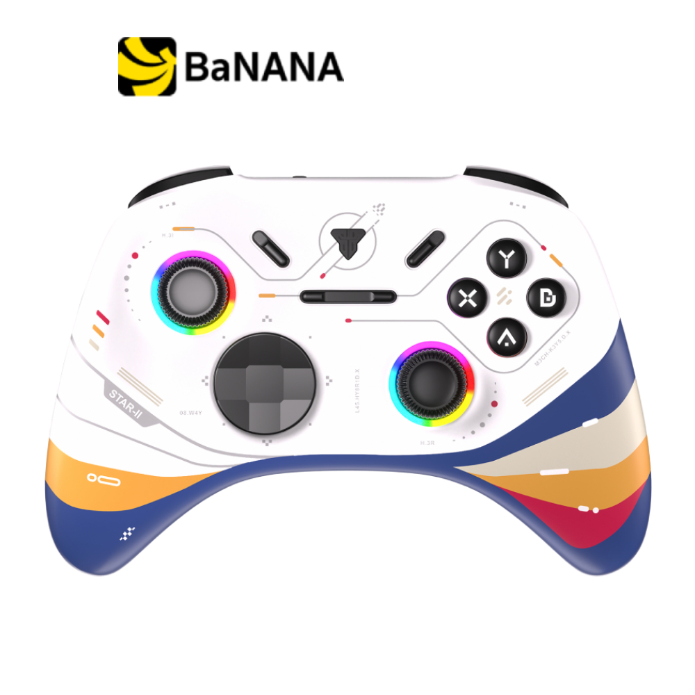 จอยคอนโทรลเลอร์ Fantech Gaming Wireless controller WGP15 V2S White by Banana IT