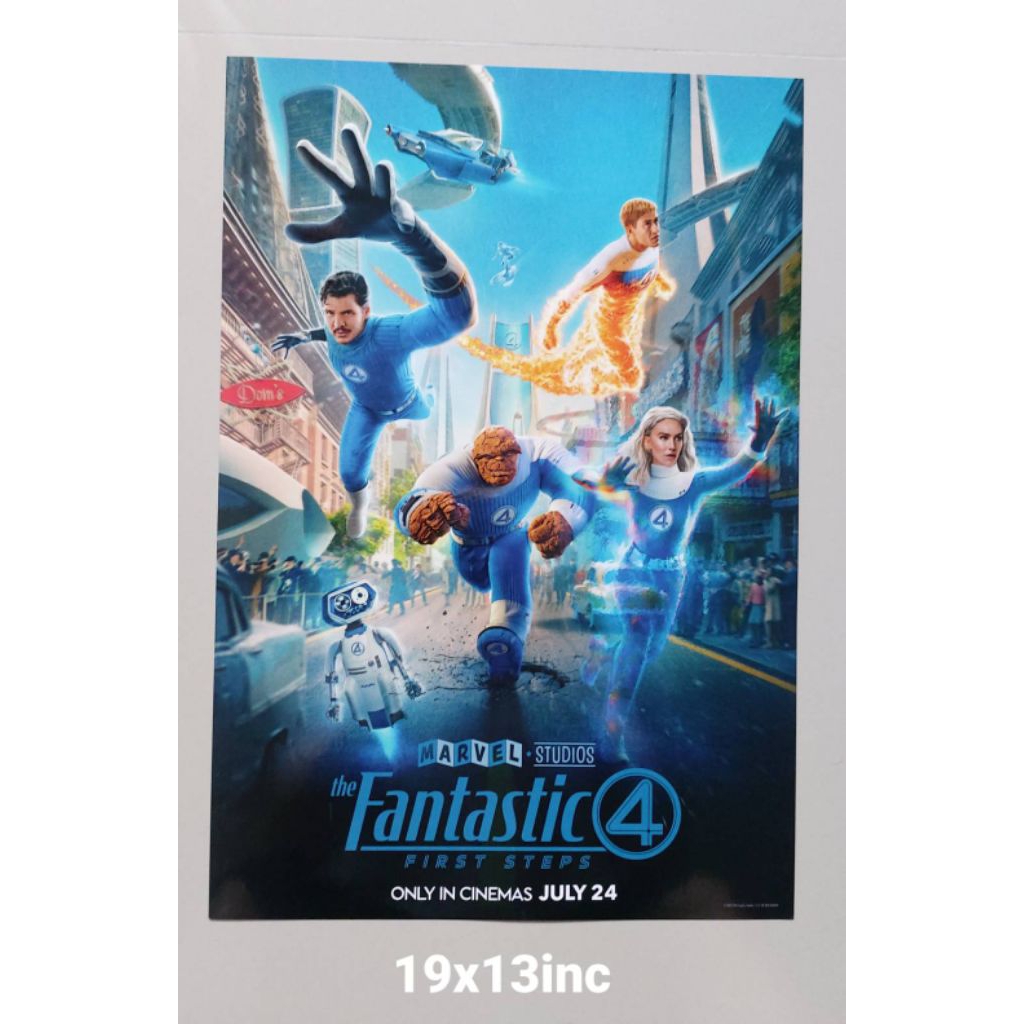 มินิโปสเตอร์ IMAX Major Fantastic4 First Steps แฟนแทสติก4