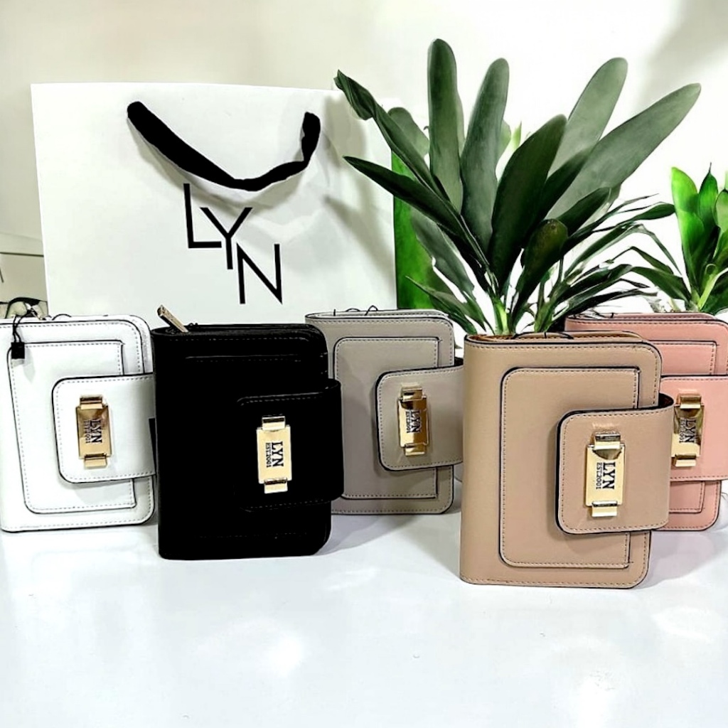 LYN 2024 กระเป๋าสตางค์แพลทินัมแบบสั้นใหม่ 69