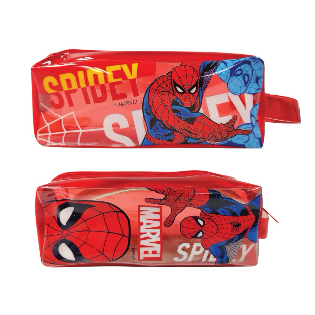 กระเป๋าดินสอ PVC ลิขสิทธิ์แท้ 💯 Sanrio Disney  Marvel คิตตี้ คุโรมิ สไปเดอร์ B003 Pencil bag MT รูปที่ 8
