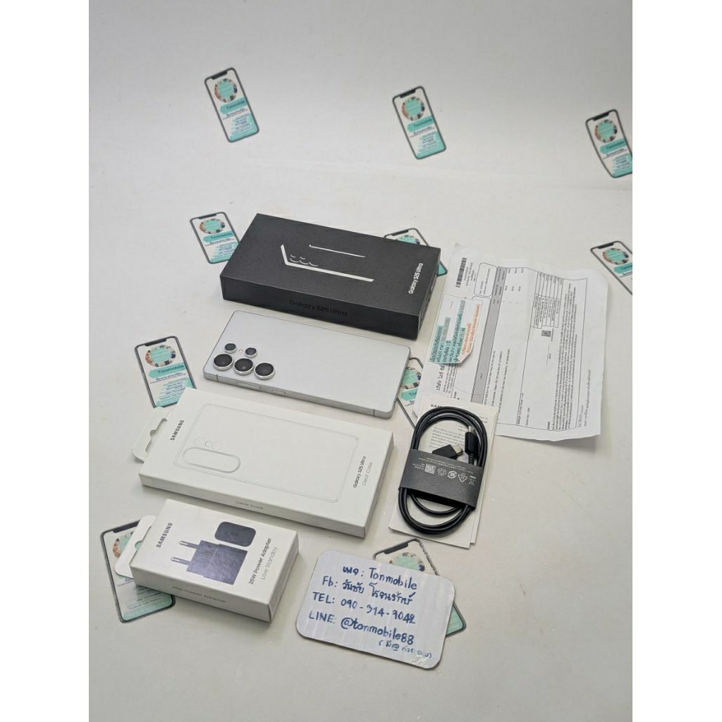 Samsung Galaxy S25 Ultra 512 Gb White ศูนย์ไทย สภาพสวย อุปกรณ์ครบยกกล่อง ประกันยาว มี Samsung Care พ
