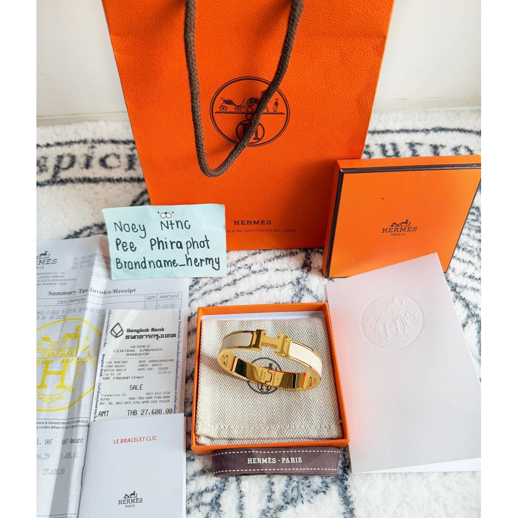 กำไล Hermes Clic clac H  ปี21 GM