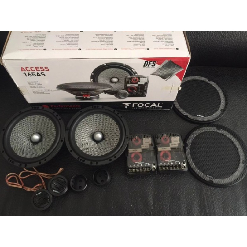 เสียงรถยนต์ Focal 165AS ชุดลำโพงประตูหน้า