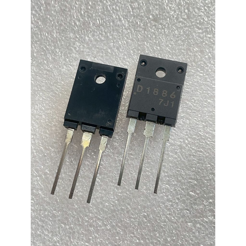 (แพ็ค1ตัว) 2SD1886 D1886 แบรนด์ Sanyo Transistor Silicon NPN 8A 1500V TO-247 ทรานซิสเตอร์ 2sd1886 d1