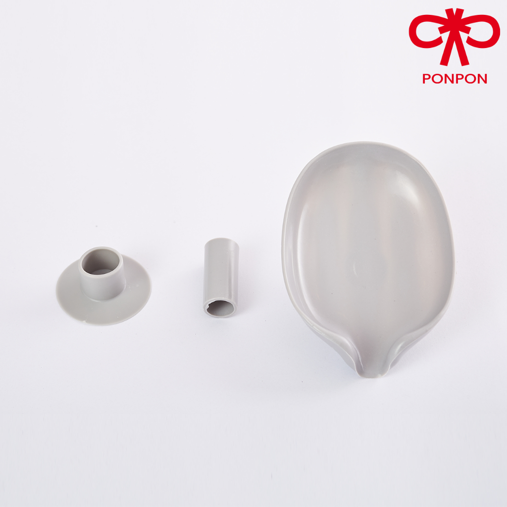 PONPON ที่วางสบู่ดีไซน์สวยงาม พร้อมที่ระบายน้ำ ป้องกันสบู่เละ - รูปที่ 6