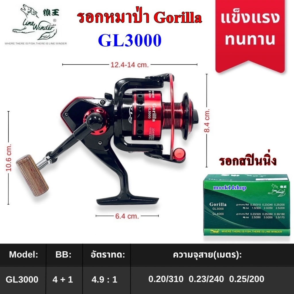 รอกหมาป่า กอลิล่า Gorilla GL3000GL4000GL5000 - รูปที่ 2