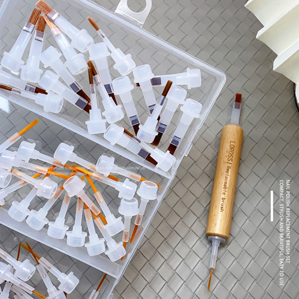 แปรงทาเล็บแบบ  Refill พร้อมหัวทา Lorossi