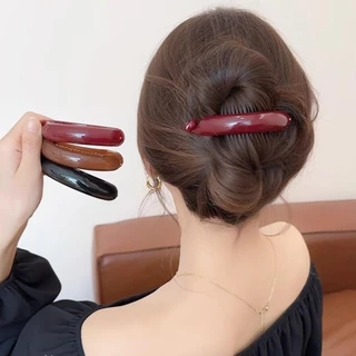 พร้อมส่ง!🇹🇭 ราคา/ชิ้น Banana Curve Hair Clip กิ๊บหนีบผมโค้งทรงกล้วย สไตล์มินิมอล หนีบแน่นไม่หลุด เนื้องานเกาหลี คุณภาพดี