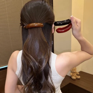 พร้อมส่ง!🇹🇭 ราคา/ชิ้น Banana Curve Hair Clip กิ๊บหนีบผมโค้งทรงกล้วย สไตล์มินิมอล หนีบแน่นไม่หลุด เนื้องานเกาหลี คุณภาพดี