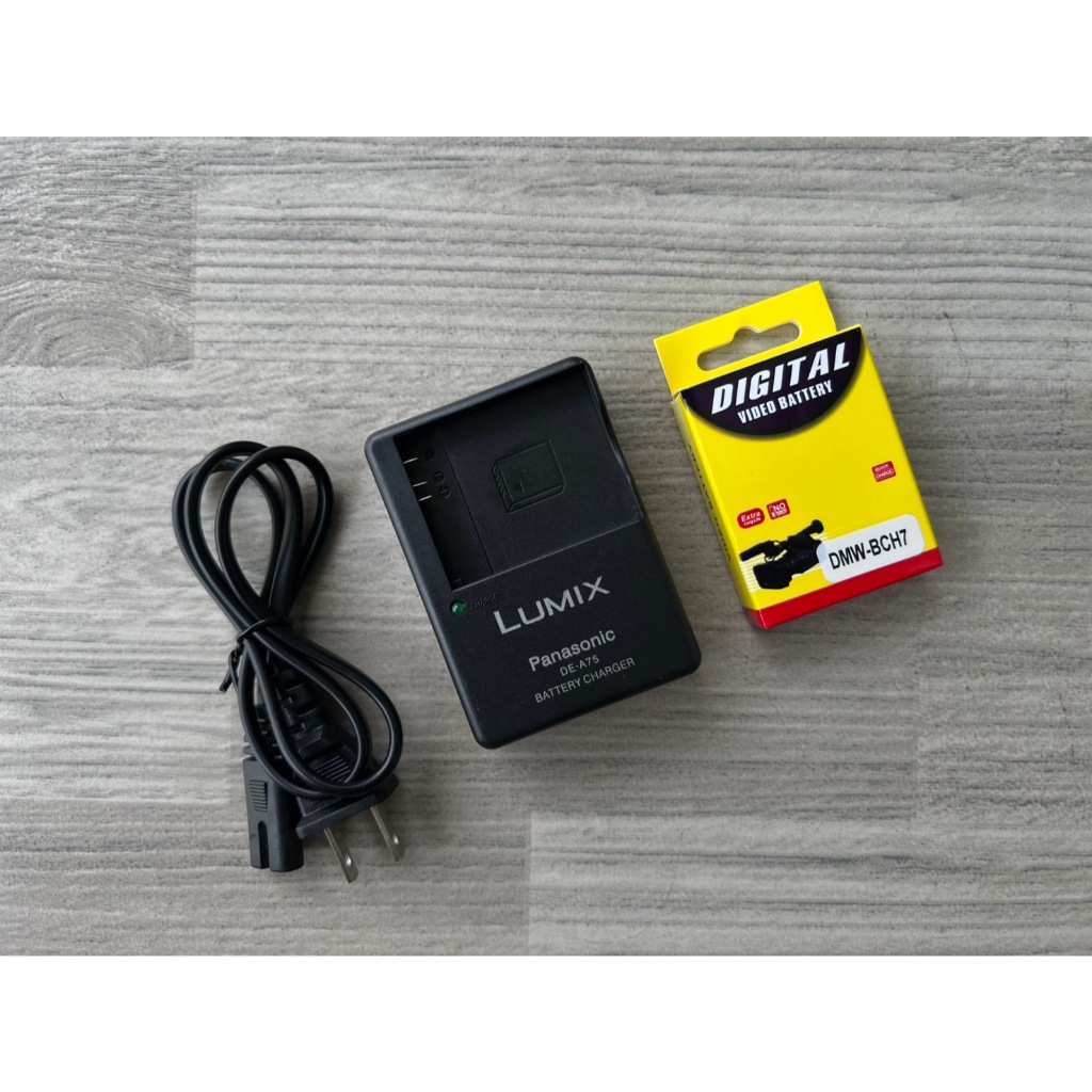 แบตเตอรี่ Panasonic DMW-BCH7E / DMW-BCH7 / DMW-BCH7PP & แท่นชาร์จกล้อง DMC-FP1 FP2 FP3 FT10 TS10 (DE