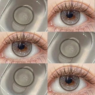 [ซื้อครบ฿99 แถมเครื่องสำอาง] MIDROO คอนแทคเลนส์ คอนแทคเลนส์ สีเทา🧊Tears Grey-14.5มม รายเดือน เลนส์มีค่าสายตา