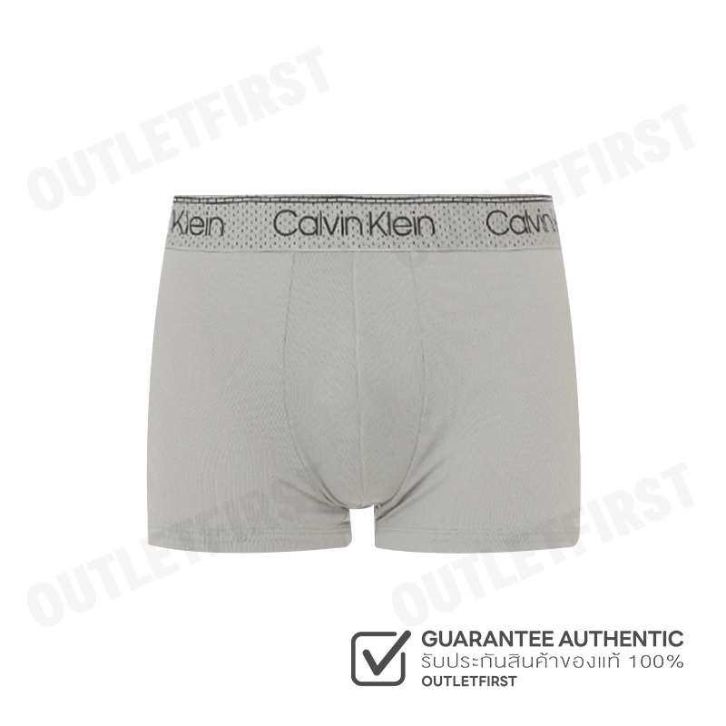 CALVIN KLEIN รุ่น MICRO STRETCH COOLING LOW RISE TRUNK CODE: NB3807 5JX กางเกงชั้นใน กางเกงขาสั้นผู้