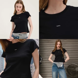 CHUUCHOP - (S-3XL) Chuuchop Classic tee เสื้อยืดแขนสั้นเบสิค(C8418)