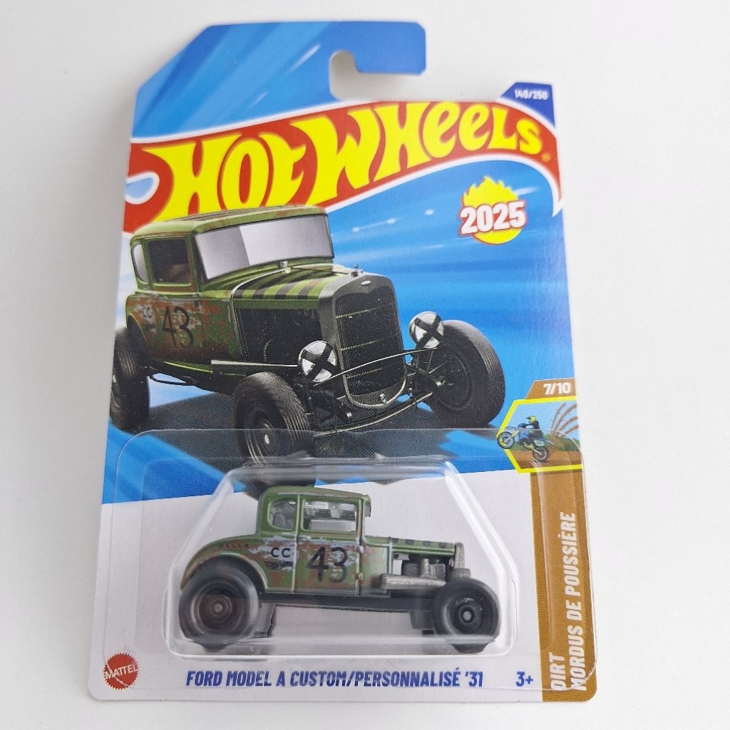 รถเหล็ก Hotwheels FORD MODEL A CUSTOM PERSONALISE 31 (ib13)