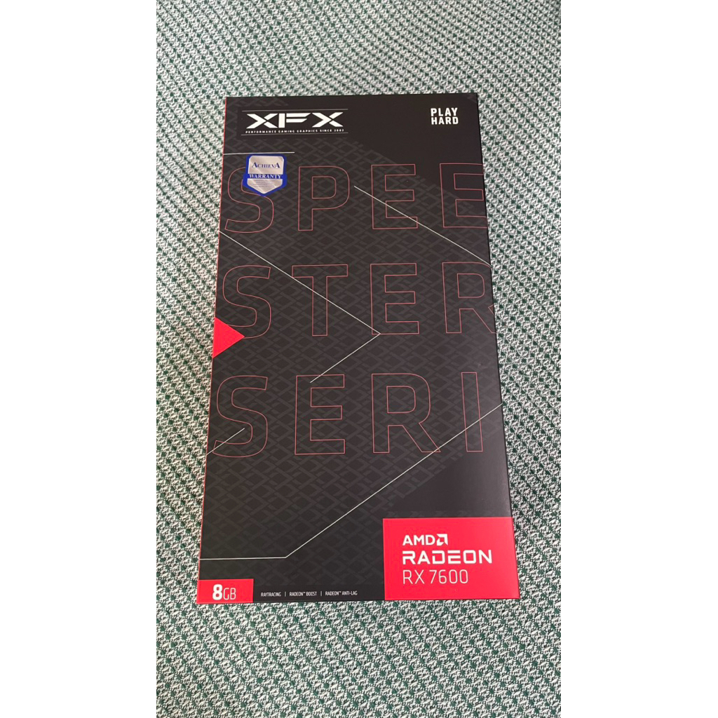 XFX AMD RX 7600 Reference card - 8GB GDDR6 ของใหม่