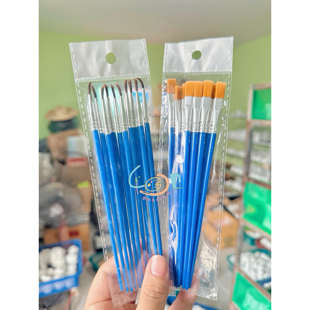 พู่กันสีฟ้า สินค้าพร้อมส่งในไทย🇹🇭จัดส่งไว