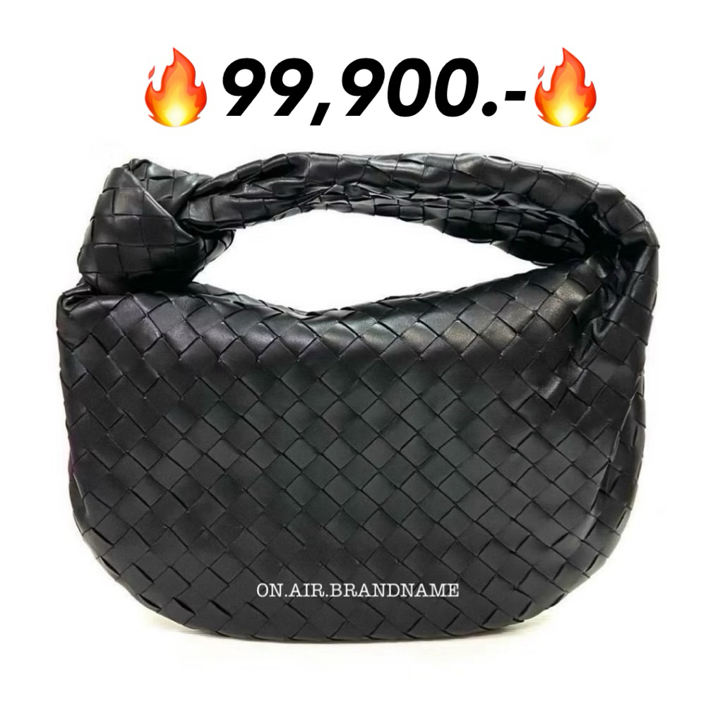 New bottega jodie size teen(small) รุ่นยอดฮิต สีดำขายดี