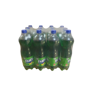 น้ำอัดลม แฟนต้าเขียว ขนาดใหญ่1.5 L แพ็ค12ขวด มาเล