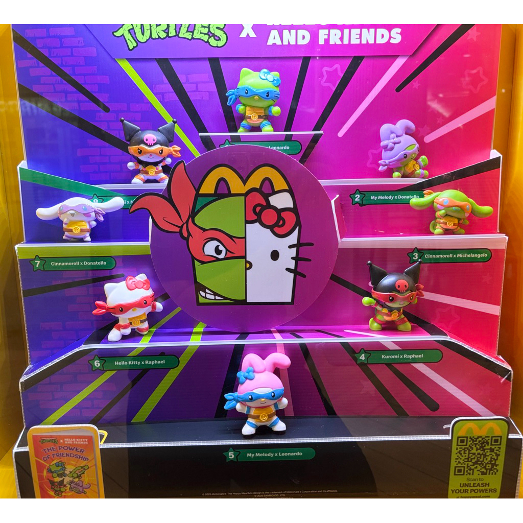 รวมพลังแห่งมิตรภาพ “TMNT x Hello Kitty® and Friends”