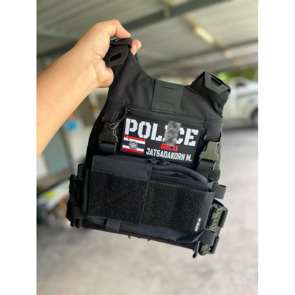 FCSK 3.0 (Twinfalcons) พร้อมกระเป๋า MK3 ติดซิป เสื้อเวสสำหรับเจ้าหน้าที่