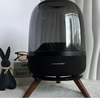 ​**☽☾ขาตั้งลำโพง Harman Kardon LP90 แบบไม้เนื้อแข็ง-กระจกคริ…