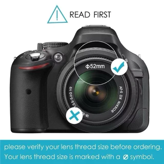ฝาปิดเลนส์กล้อง Cap Lens for Canon 43 49 52 55 58 62 67 72 77 82 mm วิธีเช็คขนาดฝา ดูในรายละเอียด