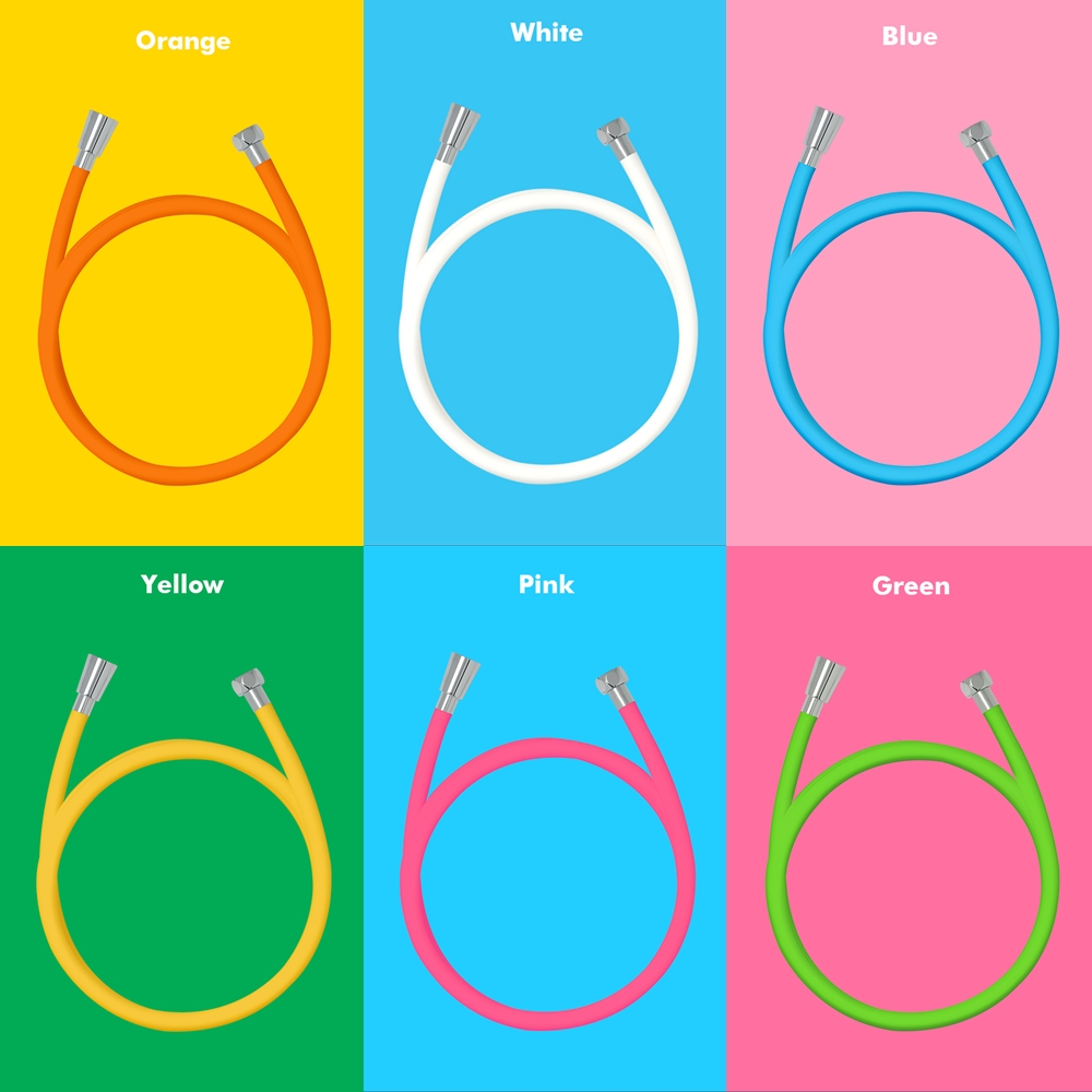 ( พร้อมส่ง ) Wiggle Wiggle Color Hose สายฝักบัว