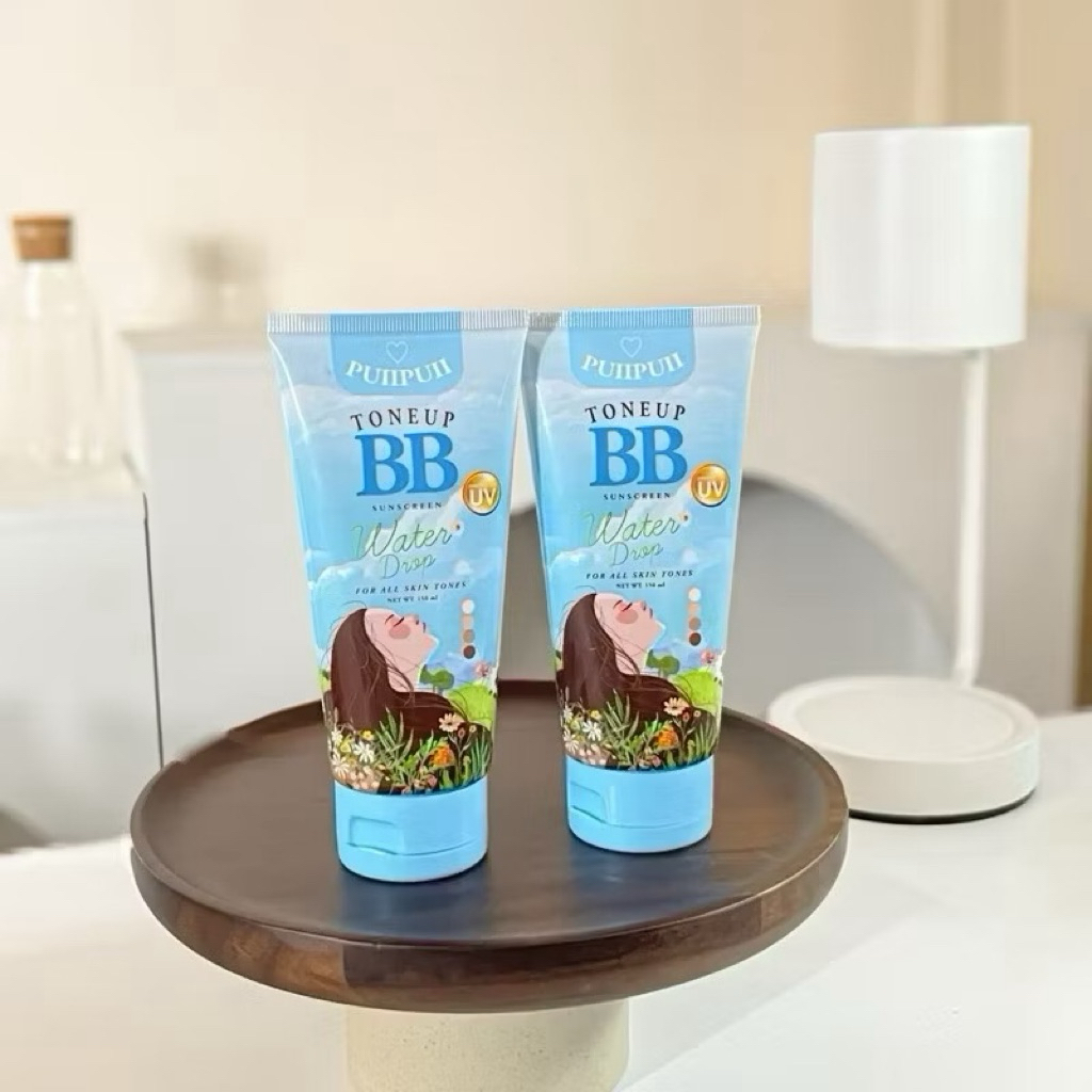 บีบี ปุยปุย puiiipuii BB TONER  sunscreen BB Puii Puii  ปริมาณ 150 มล. กันแดดปรับสีผิว